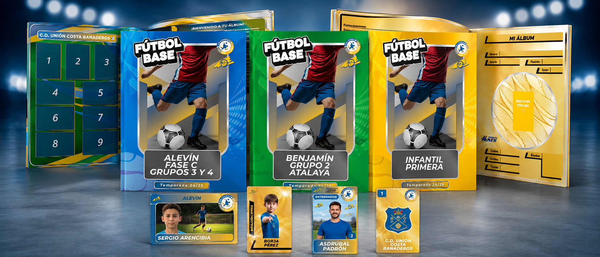 Proyecto Fútbol Base Cromos Base